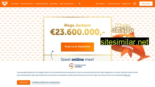 staatsloterij.nederlandseloterij.nl alternative sites
