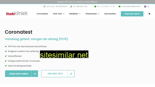 stadskliniek.nl alternative sites