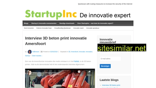 startupinc.nl alternative sites