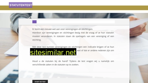 statutentest.nl alternative sites