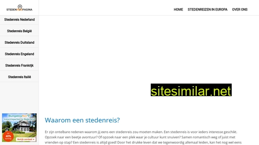 stedenreispagina.nl alternative sites