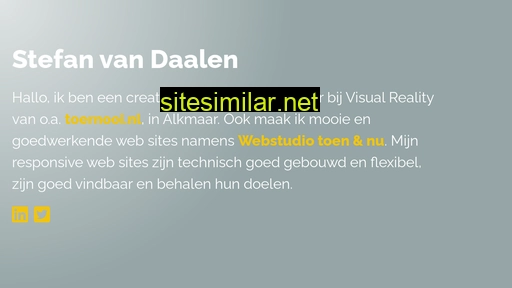 stefanvandaalen.nl alternative sites