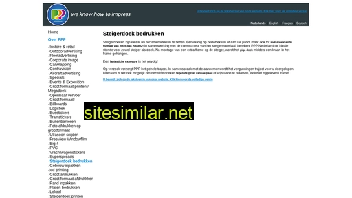 steigerdoekbedrukken.nl alternative sites
