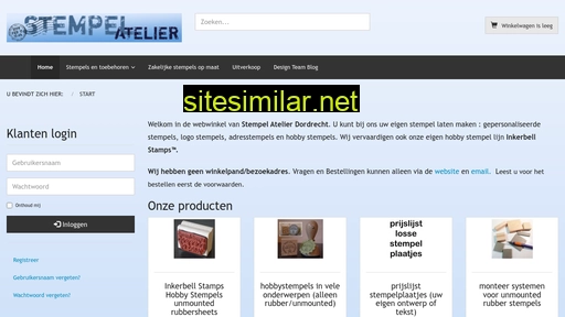 stempelatelier.nl alternative sites