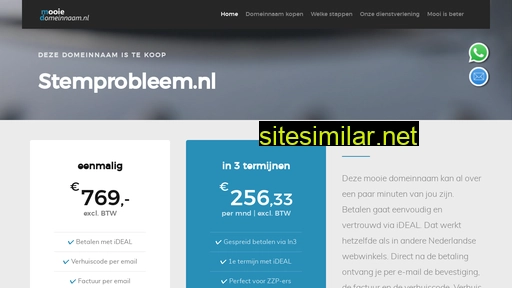 stemprobleem.nl alternative sites