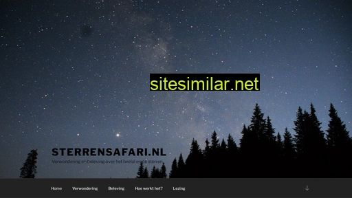 Sterrensafari similar sites