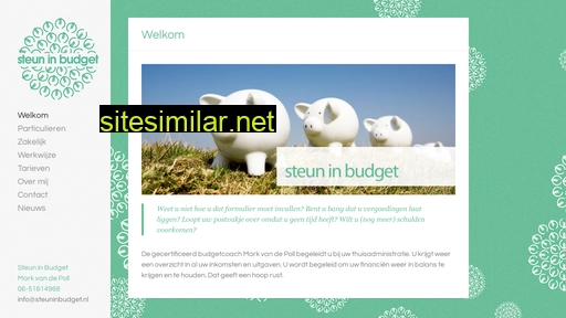 steuninbudget.nl alternative sites