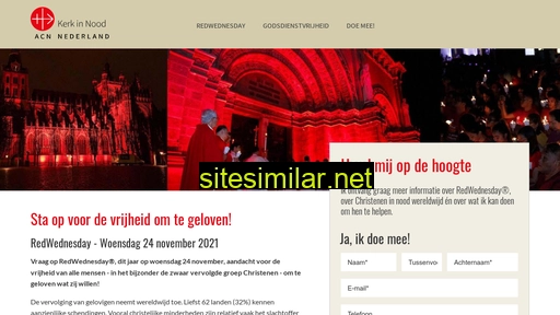 steun.kerkinnood.nl alternative sites