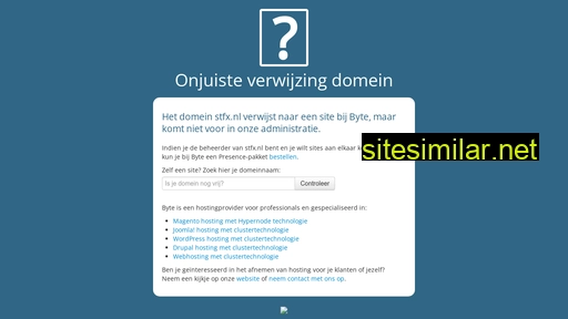stfx.nl alternative sites