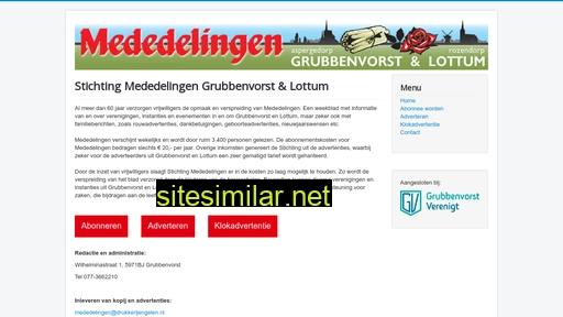 stichting-mededelingen.nl alternative sites