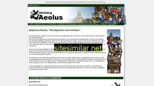 stichtingaeolus.nl alternative sites