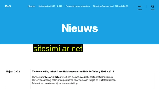 stichtingbao.nl alternative sites