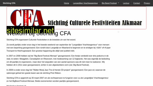 stichtingcfa.nl alternative sites