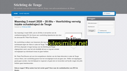 stichtingdeteuge.nl alternative sites