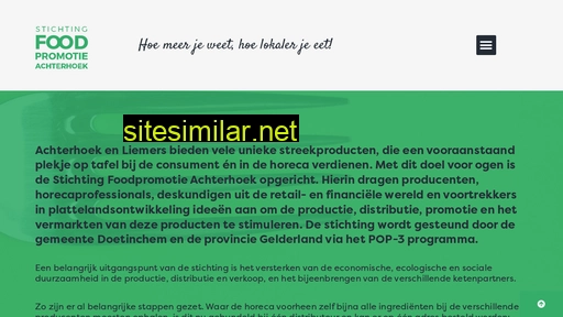 stichtingfoodpromotieachterhoek.nl alternative sites