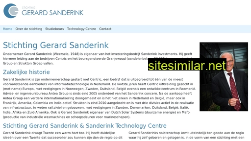 stichtinggerardsanderink.nl alternative sites