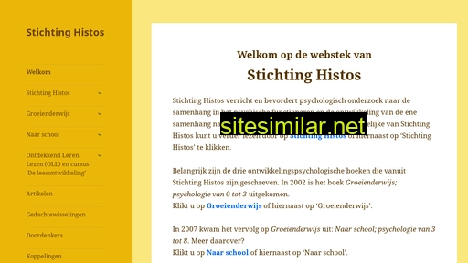 stichtinghistos.nl alternative sites