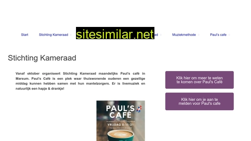 stichtingkameraad.nl alternative sites