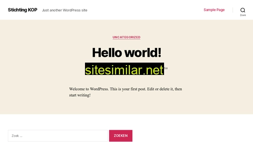 stichtingkop.nl alternative sites
