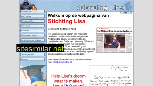 stichtinglisa.nl alternative sites