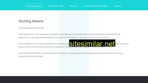 stichtingmakaria.nl alternative sites