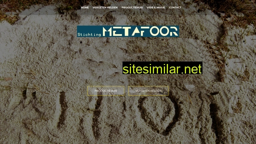 stichtingmetafoor.nl alternative sites