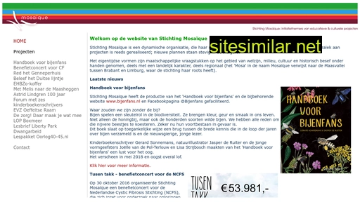 stichtingmosaique.nl alternative sites