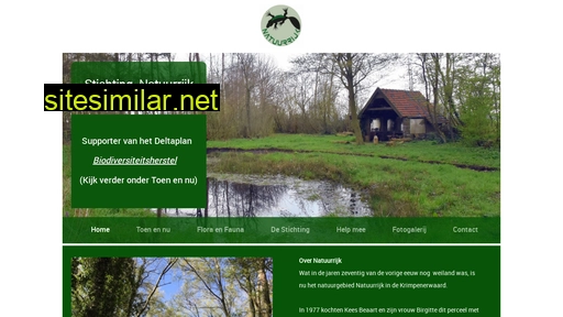 stichtingnatuurrijk.nl alternative sites