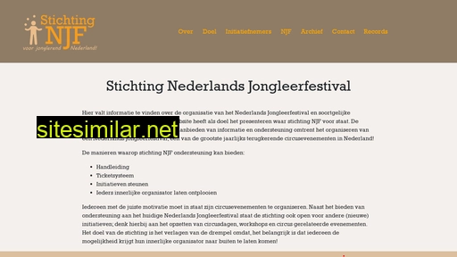 stichtingnjf.nl alternative sites
