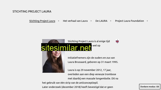 stichtingprojectlaura.nl alternative sites
