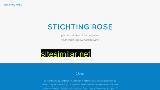 stichtingrose.nl alternative sites