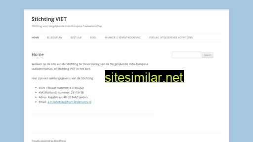stichtingviet.nl alternative sites