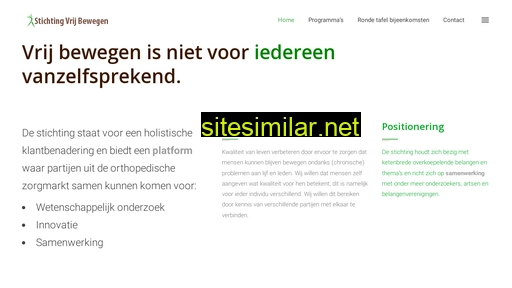 stichtingvrijbewegen.nl alternative sites