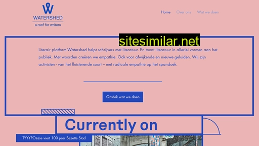 stichtingwatershed.nl alternative sites