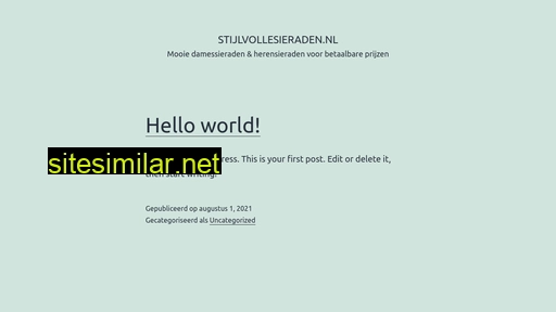 stijlvollesieraden.nl alternative sites