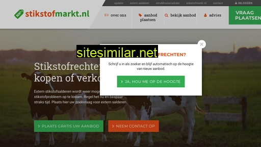 stikstofmarkt.nl alternative sites