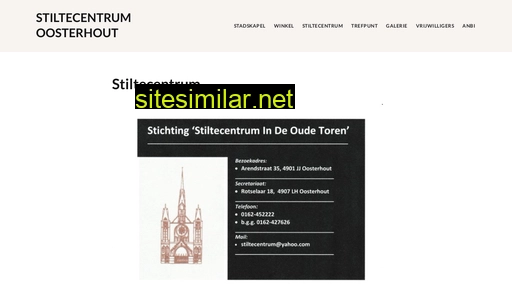 stiltecentrumoosterhout.nl alternative sites