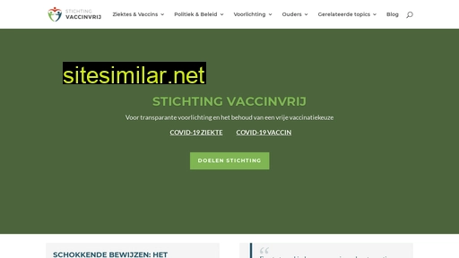 stichtingvaccinvrij.nl alternative sites