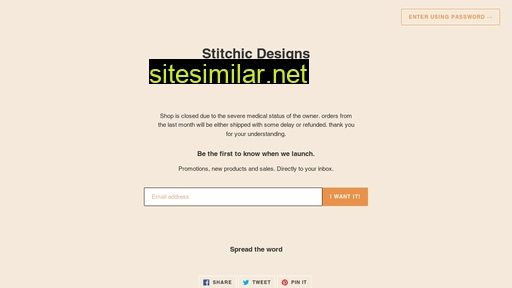 Stitchicdesigns similar sites
