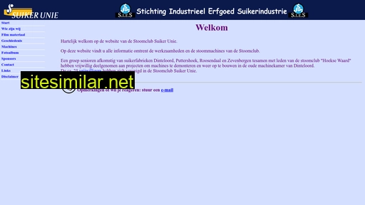 stoomclubsuikerunie.nl alternative sites