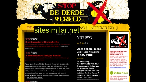 stopdederdewereld.nl alternative sites
