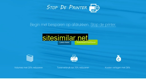 Stopdeprinter similar sites