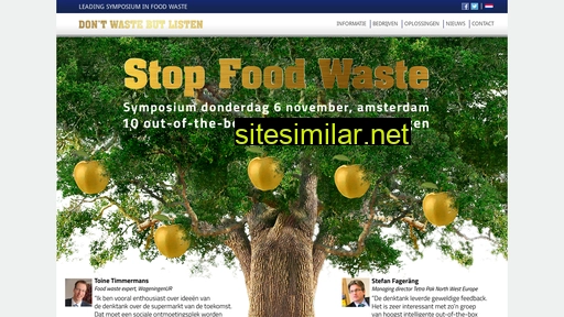 stopfoodwaste.nl alternative sites