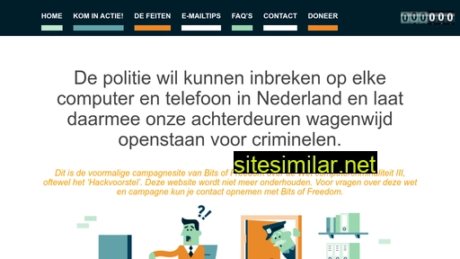 stophethackvoorstel.nl alternative sites