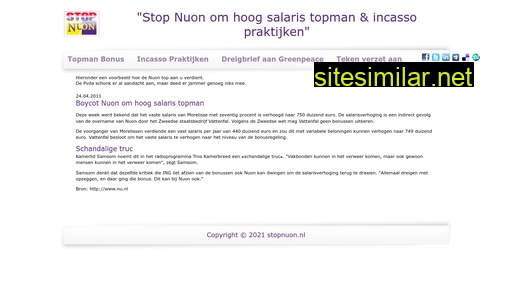 stopnuon.nl alternative sites