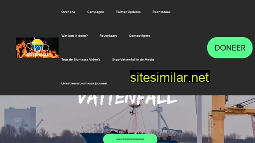 stopvattenfall.nl alternative sites
