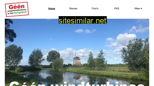 stopwindturbinesgeingebied.nl alternative sites
