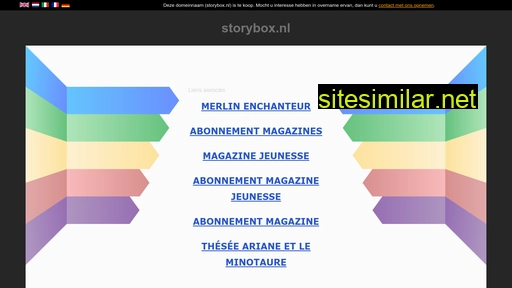storybox.nl alternative sites