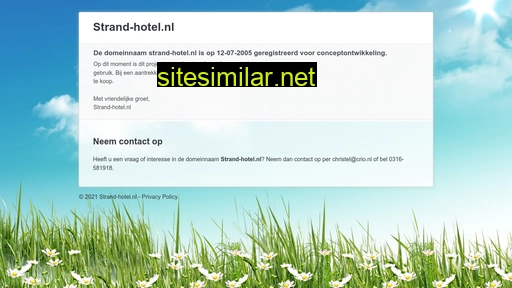 strand-hotel.nl alternative sites