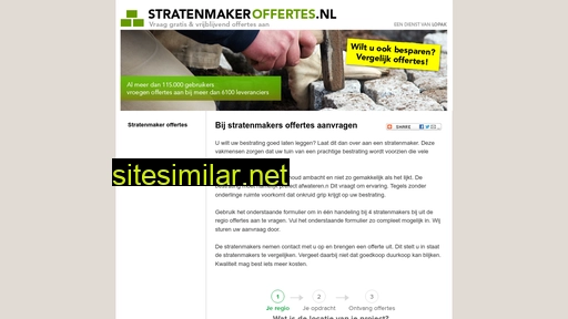 stratenmaker-offertes.nl alternative sites